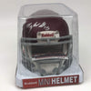 Autographed/Signed Myles Garrett Texas A&M Aggies Red College Football Mini Helmet JSA COA