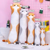Plush Long Cat Body Pillow by Furr Baby Gifts