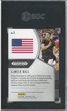 Graded 2020-21 Panini Prizm DP Draft Picks LaMelo Ball #3 Rookie RC Basketball Card SGC 9.5 Mint+