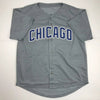Autographed/Signed Mark Grace Chicago Grey Baseball Jersey JSA COA by Hall of Fame Sports Memorabilia