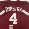 Autographed/Signed Lenny Dykstra Nails Philadelphia Maroon Baseball Jersey JSA COA