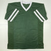 Autographed/Signed NY Sack Exchange Mark Gastineau, Joe Klecko, Marty Lyons & Abdul Salaam New York Green Football Jersey JSA COA