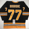 Autographed/Signed Ray Bourque Boston Black Hockey Jersey JSA COA