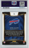 Graded 2018 Panini Select Josh Allen #24 Rookie RC Football Card PSA 10 Gem Mint