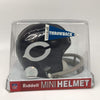 Autographed/Signed Mike Ditka Retro Chicago Bears Mini Football Helmet Beckett BAS COA