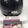 Autographed/Signed Aaron Donald Los Angeles Rams Mini Football Helmet JSA COA
