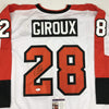 Autographed/Signed Claude Giroux Philadelphia White Hockey Jersey JSA COA