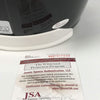 Autographed/Signed Michael Mike Vick Atlanta Falcons Full Size FS F/S Replica Football Helmet JSA COA