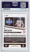 Graded 2018 Panini Score Josh Allen #350 Rookie RC Football Card PSA 10 Gem Mint
