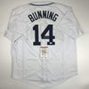 Autographed/Signed Jim Bunning Detroit White Baseball Jersey JSA COA