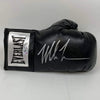 Autographed/Signed Mike Tyson Black Everlast Boxing Glove Athlete Hologram COA by Hall of Fame Sports Memorabilia