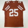 Autographed/Signed Jamaal Charles Texas Orange College Football Jersey JSA COA by Hall of Fame Sports Memorabilia