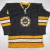 Autographed/Signed Bobby Orr Boston Black Hockey Jersey JSA & GNR COA