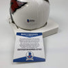 Autographed/Signed Kyler Murray Arizona Cardinals Football Mini Helmet Beckett BAS COA