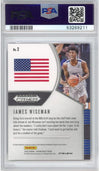 Graded 2020-21 Panini Prizm DP Draft Picks James Wiseman #2 Pink Ice Rookie RC Basketball Card PSA 10 Gem Mint