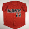 Autographed/Signed Jim Palmer HOF 1990 Baltimore Orange Baseball Jersey JSA COA by Hall of Fame Sports Memorabilia
