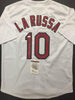 Autographed/Signed Tony La Russa St. Louis White Baseball Jersey JSA COA