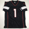 Autographed/Signed Kyler Murray Arizona Black Football Jersey JSA COA