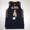 Autographed/Signed Victor Oladipo Indiana Blue Basketball Jersey PSA/DNA COA