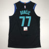 Autographed/Signed Luka Doncic Dallas Black Basketball Jersey PSA/DNA COA