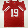 Autographed/Signed Deebo Samuel San Francisco Red Football Jersey JSA COA by Hall of Fame Sports Memorabilia