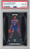 Graded 2017-18 Panini Prizm Markelle Fultz #1 Rookie RC Basketball Card PSA 10 Gem Mint