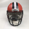 Autographed/Signed Nick Chubb Cleveland Browns Full Size FS F/S Replica Football Helmet JSA COA