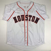 Autographed/Signed Yulieski Yuli Gurriel Houston White Baseball Jersey JSA COA