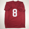 Autographed/Signed Josh Jacobs Roll Tide Alabama Red College Football Jersey Beckett BAS COA