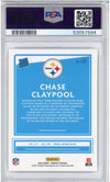 Graded 2020 Panini Donruss Optic Preview Chase Claypool #P327 Rookie RC Football Card PSA 10 Gem Mint