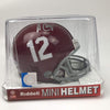 Autographed/Signed Amari Cooper Alabama Crimson Tide Mini College Football Helmet Beckett BAS COA Holo Only