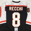 Autographed/Signed Mark Recchi Philadelphia Black Hockey Jersey Beckett BAS COA