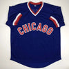 Autographed/Signed Andre Dawson Chicago Blue Baseball Jersey JSA COA by Hall of Fame Sports Memorabilia