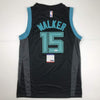 Autographed/Signed Kemba Walker Charlotte Black Basketball Jersey PSA/DNA COA