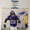 Autographed/Signed Adrian Peterson Minnesota Vikings 8x10 Football Photo Beckett BAS COA #2