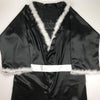 Autographed/Signed Ric Flair Nature Boy Black WWE Replica Wrestling Robe JSA COA Auto