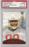 Graded 1995 Pinnacle Warren Sapp #222 Trophy Collection Rookie RC Auto Football Card PSA 10 Gem Mint