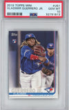 Graded 2019 Topps Mini Vladimir Vlad Guerrero Jr. #US1 Rookie RC Baseball Card PSA 10 Gem Mint