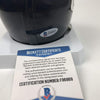Autographed/Signed Mike Ditka Retro Chicago Bears Mini Football Helmet Beckett BAS COA