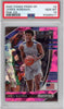 Graded 2020-21 Panini Prizm DP Draft Picks James Wiseman #2 Pink Ice Rookie RC Basketball Card PSA 10 Gem Mint