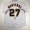 Autographed/Signed Juan Marichal San Francisco White Baseball Jersey JSA COA by Hall of Fame Sports Memorabilia