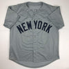 Autographed/Signed Don Mattingly New York Grey Baseball Jersey JSA COA