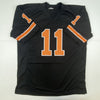 Autographed/Signed Terry Baker Heisman 62 Oregon State Black College Football Jersey PSA/DNA COA