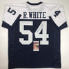 Autographed/Signed Randy White HOF 94 Dallas Thanksgiving Day Football Jersey JSA COA