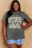 Simply Love Full Size CREATE HAPPINESS Graphic Cotton T-Shirt by Simply Love