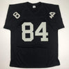 Autographed/Signed Antonio Brown Oakland Black Football Jersey Beckett BAS COA