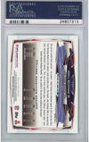 Graded 2014 Topps Chrome Odell Beckham Jr. #117 Green Refractor Facing Forward Rookie RC Football Card PSA 10 Gem Mint