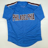 Autographed/Signed Mike Schmidt Philadelphia Retro Blue Baseball Jersey JSA COA