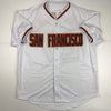 Autographed/Signed Juan Marichal San Francisco White Baseball Jersey JSA COA by Hall of Fame Sports Memorabilia