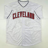 Autographed/Signed Shane Bieber Cleveland White Baseball Jersey JSA COA by Hall of Fame Sports Memorabilia